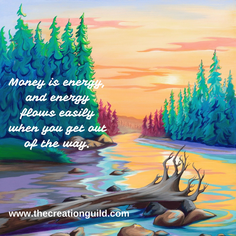 Money & Abundance & Energy flowing effortlessly - blog by Janice Gallant https://janicegallant.com/